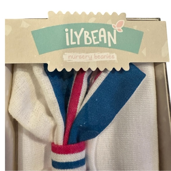 Nowborn beanie with bow - Picture 2 of 4